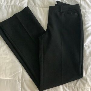 black trousers
